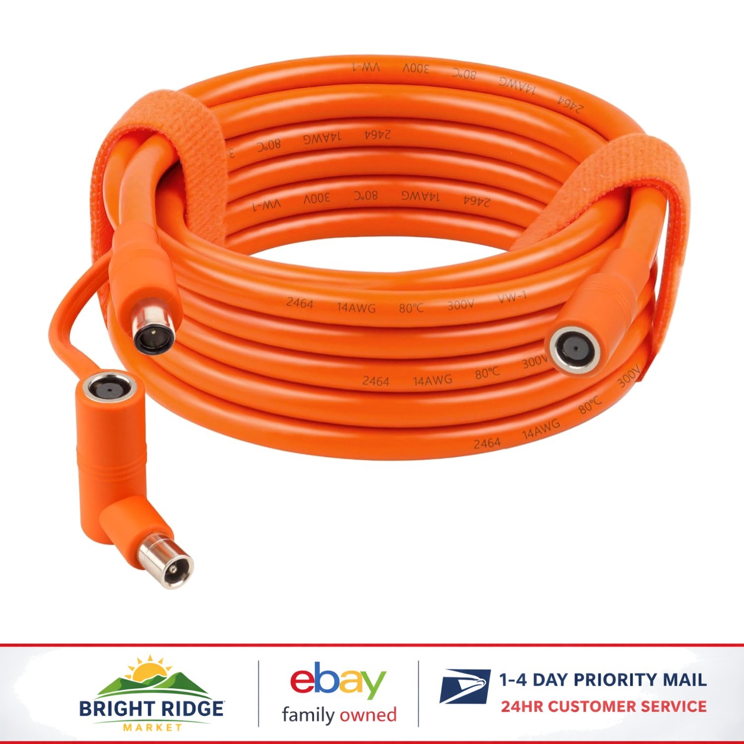 Flexible 14AWG Solar Panel Cable 20FT with Enhanced Visibility and Durability gallery