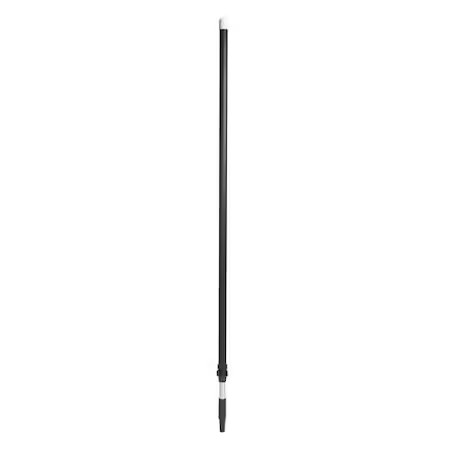 Remco-61-4/5" to 112-1/2" Threaded Telescopic Handle, 1 1/4 in Dia, Black,|26328 gallery