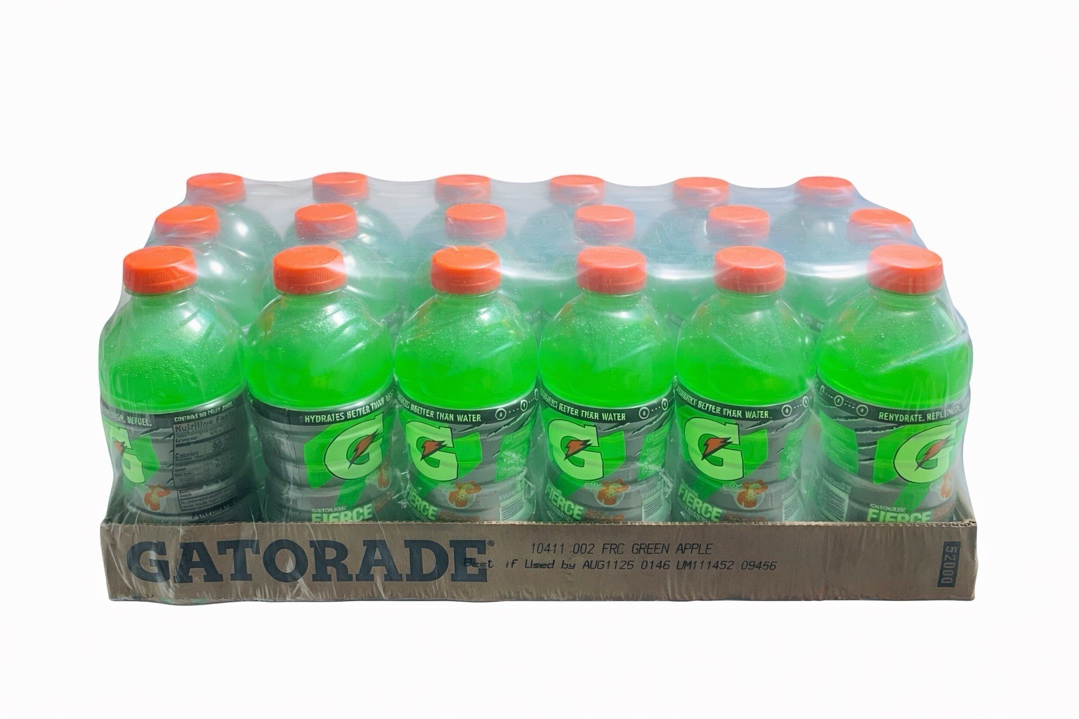 Gatorade Green Apple, Fierce, Bold & Intense Thirst Quincher, 28 FL Oz Case 15 gallery