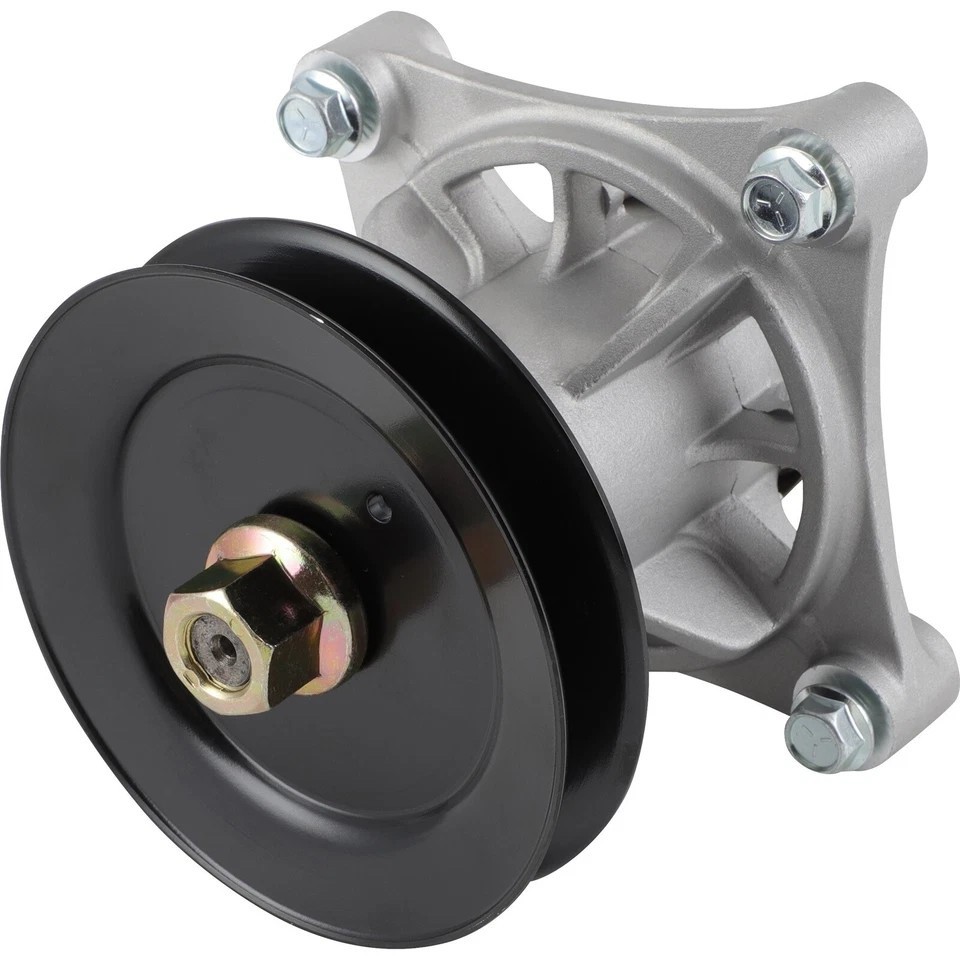 Hustler Raptor 52" Ultimate Deck Rebuild Kit, Spindles, Pulleys, Blades, Idlers gallery
