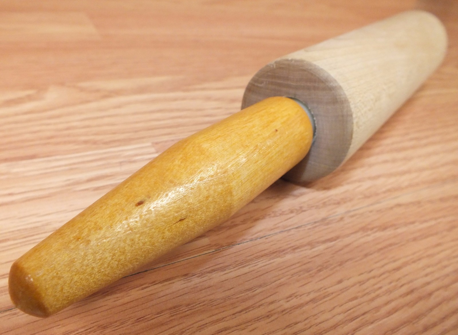 Unbranded / Generic 15" (Inch) Wooden Bread / Pizza Dough Rolling Pin **READ** gallery
