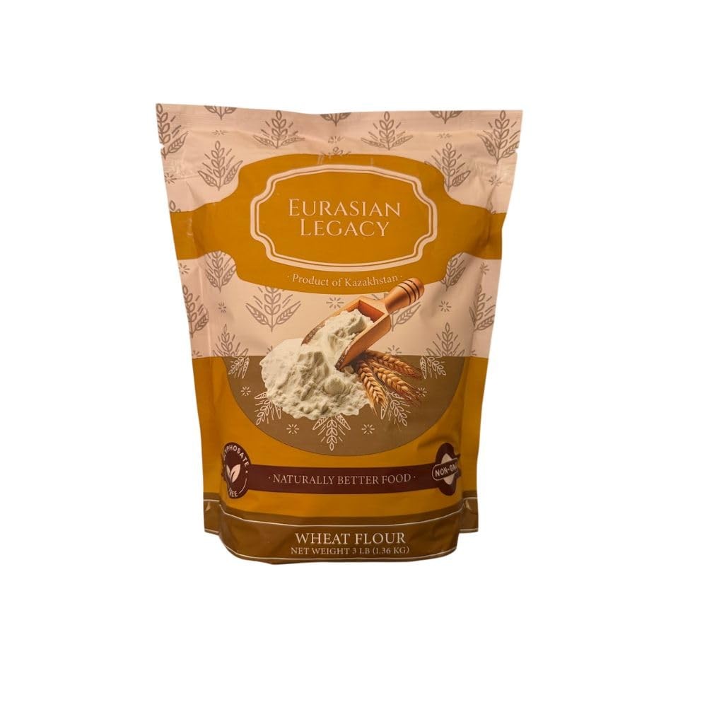 Wheat Flour Non-GMO Unbleached Glyphosate-Free High-Protein 3 lb gallery