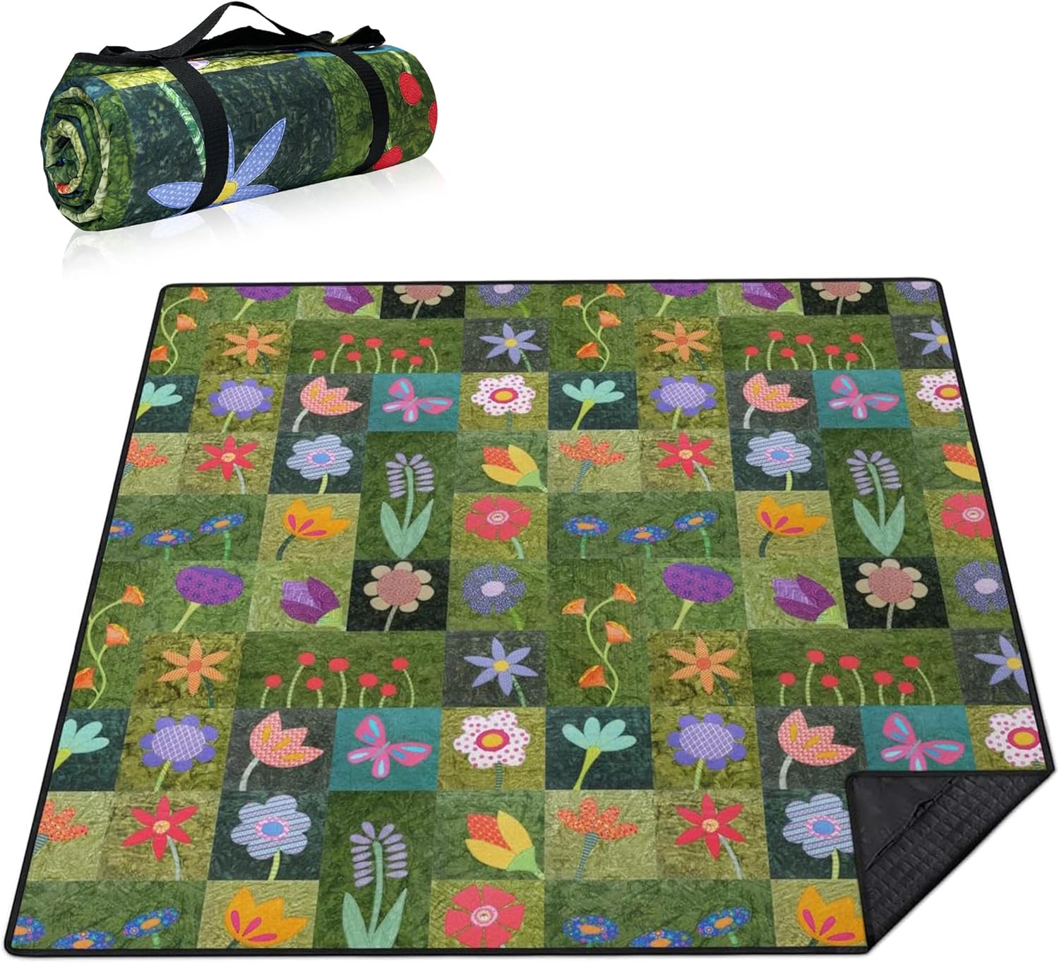 Extra Large Picnic Blankets Waterproof Foldable (80 "x 80") Beach Blanket Waterp gallery