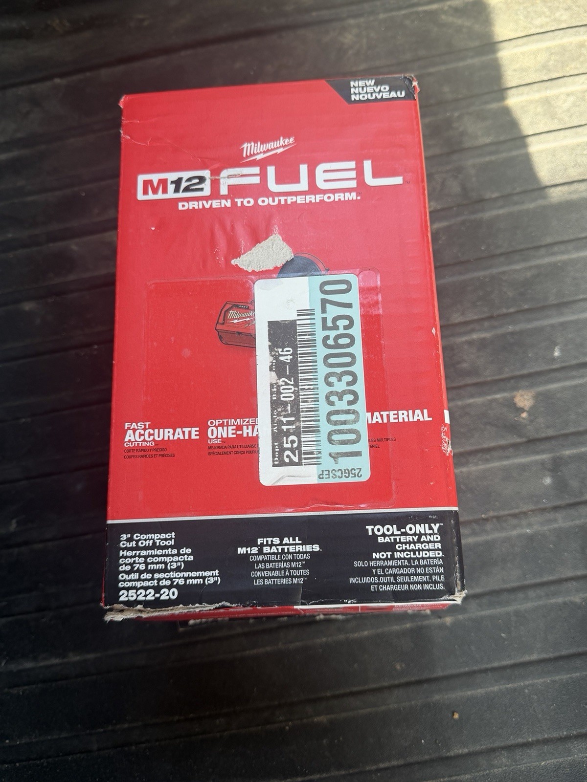 Milwaukee 2522-20 M12 FUEL 3" Compact Cut Off Tool – 12V Cordless | Bare Tool gallery