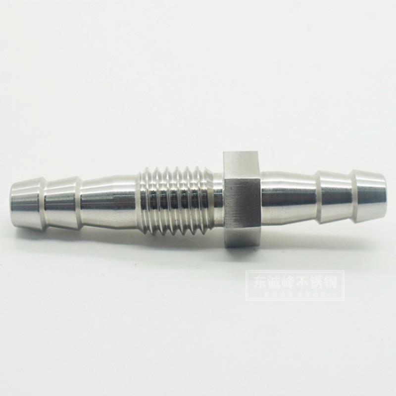 Bulkhead Barb Fitting Stainless Barbed Hose Tail Connector Tube Coupler Adapter gallery
