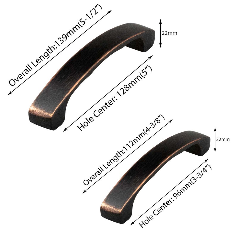 Traditional Kitchen Cabinet Pulls Handles Oil Rubbed Bronze Vintage Classic gallery