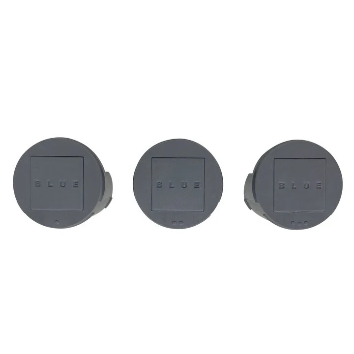 BlueSquare R360 Gray Retro Caretaker Head | 011620-GR gallery