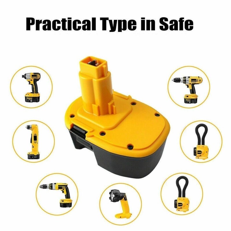 4Pack 14.4 Volt Replacement For DEWALT DC9091 14.4V Battery DW9091 DW9094 DE9091 gallery