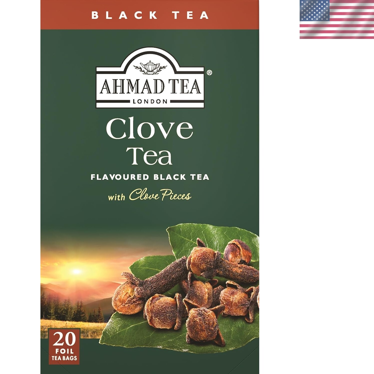 20 Count Clove Tea Bags - Natural Caffeine & Ethical Sourcing for Tea Lovers gallery