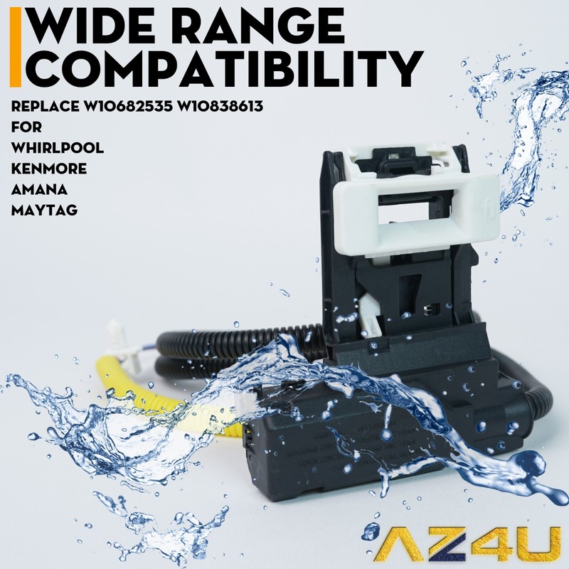 Lid Lock Switch Compatible with Whirlpool WTW4800BQ0 WTW4800BQ1 WET4027HW0 gallery