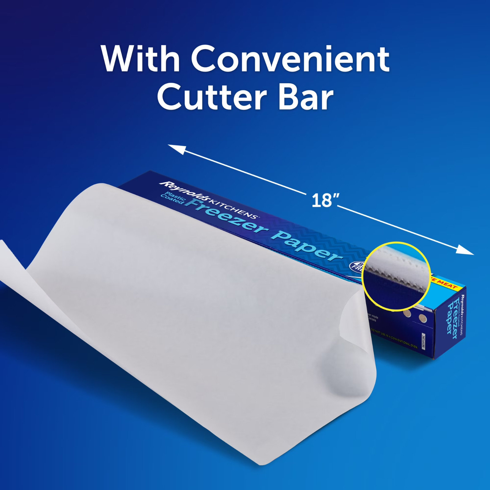 Reynolds Kitchens Plastic-Coated Freezer Paper, 100 Square Foot Roll gallery