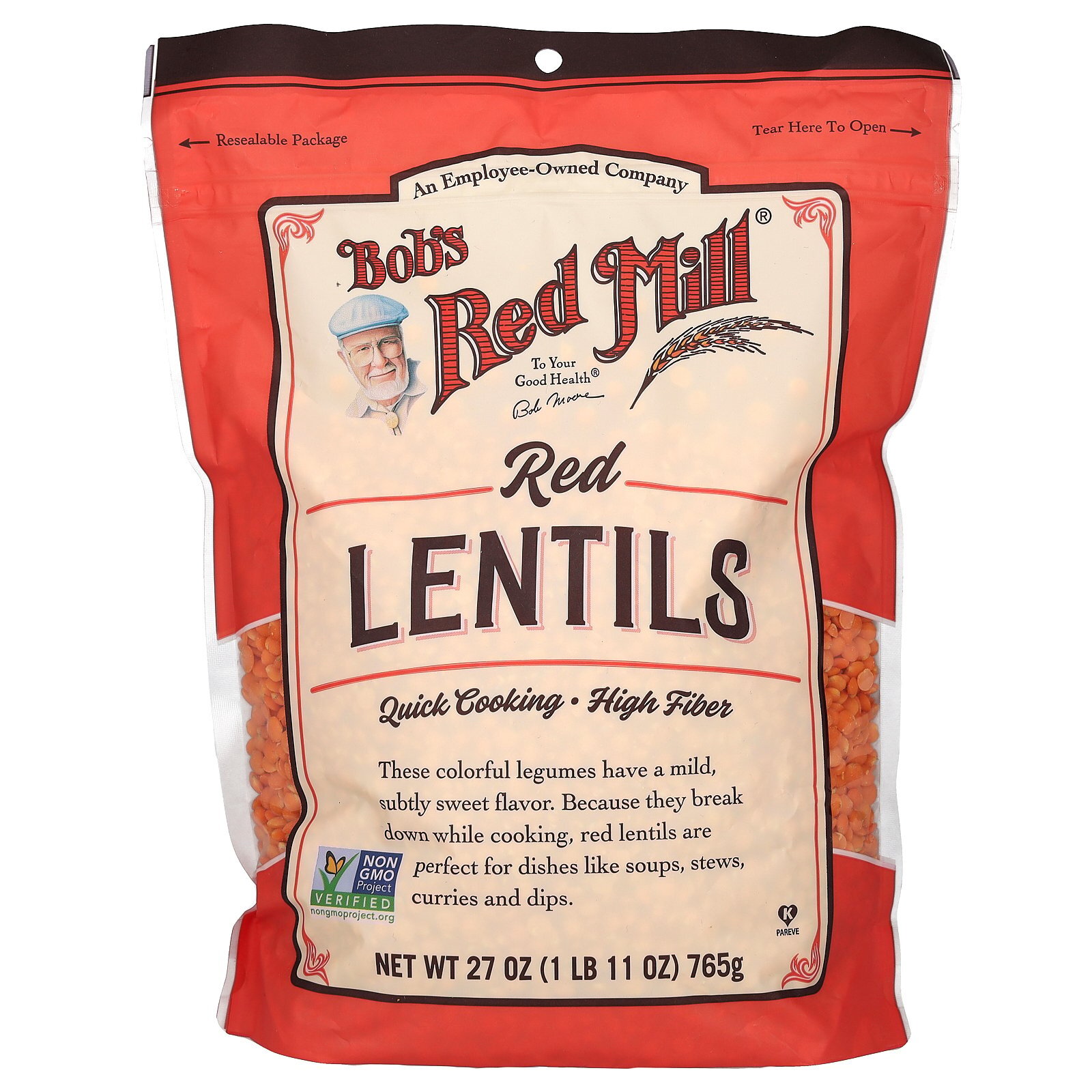 Red Lentils, 27 oz (765 g) gallery