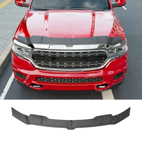 Hood Protector Deflector Upgraded TPE Compatible with 2019-2026 Dodge RAM 1500 gallery