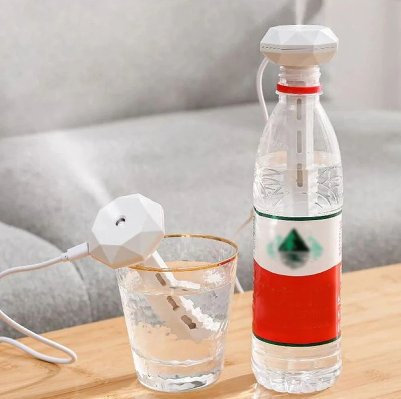 1set USB Mini Humidifier Aroma Diffuser LED Mist Maker Car Home Air - NEW gallery