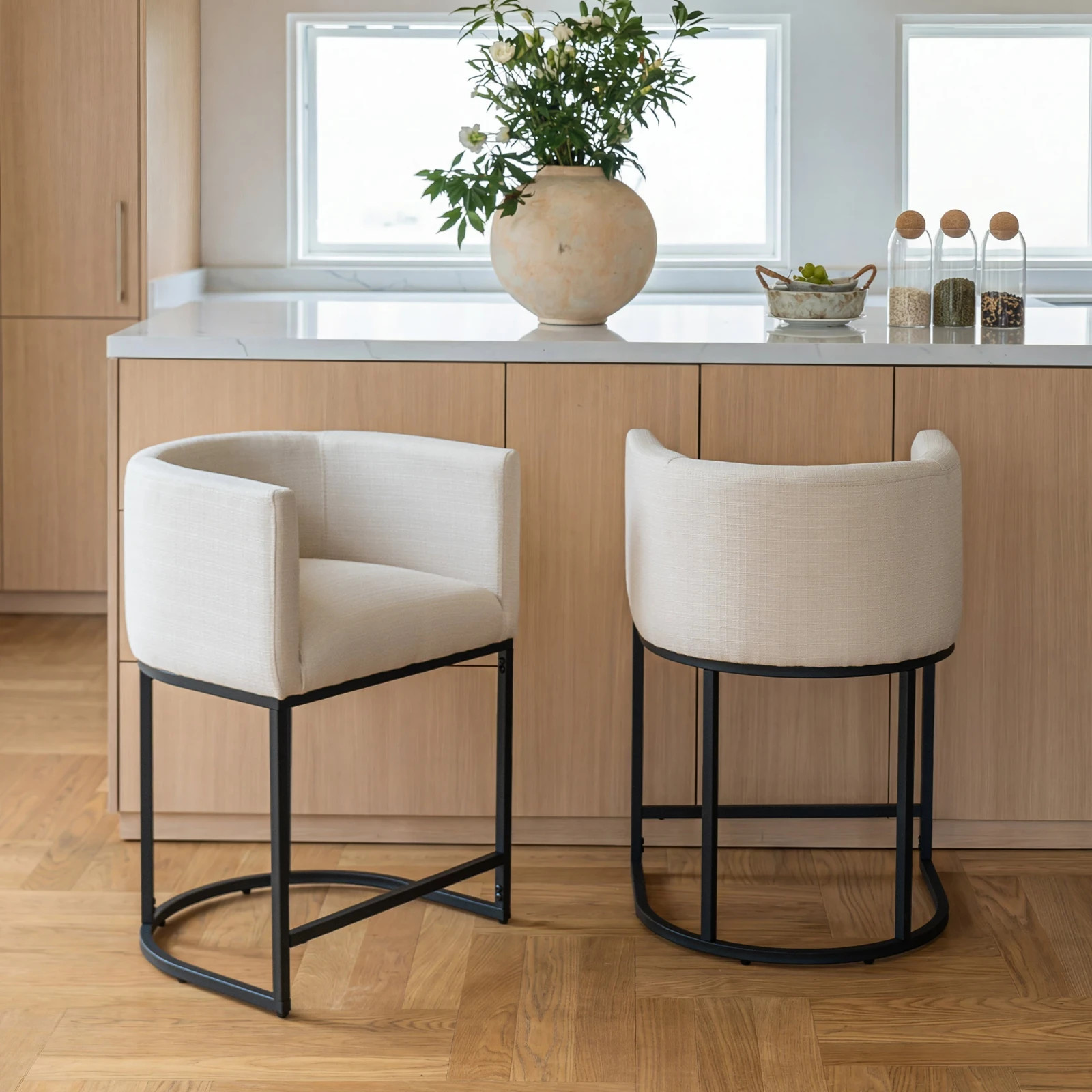 Dayalane Vintle Bar & Counter Stool Black Leg Brand New Freeship NO IMPORT FEES gallery