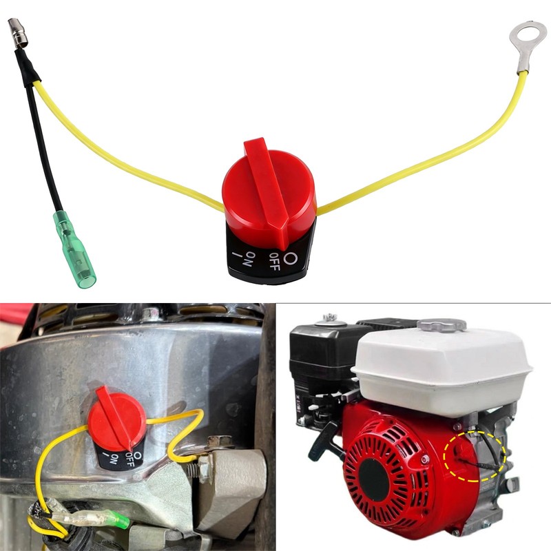 On Off Engine Shut Down Kill Toggle Switch Fits Honda GX120 GX140 GX160 GX200 gallery