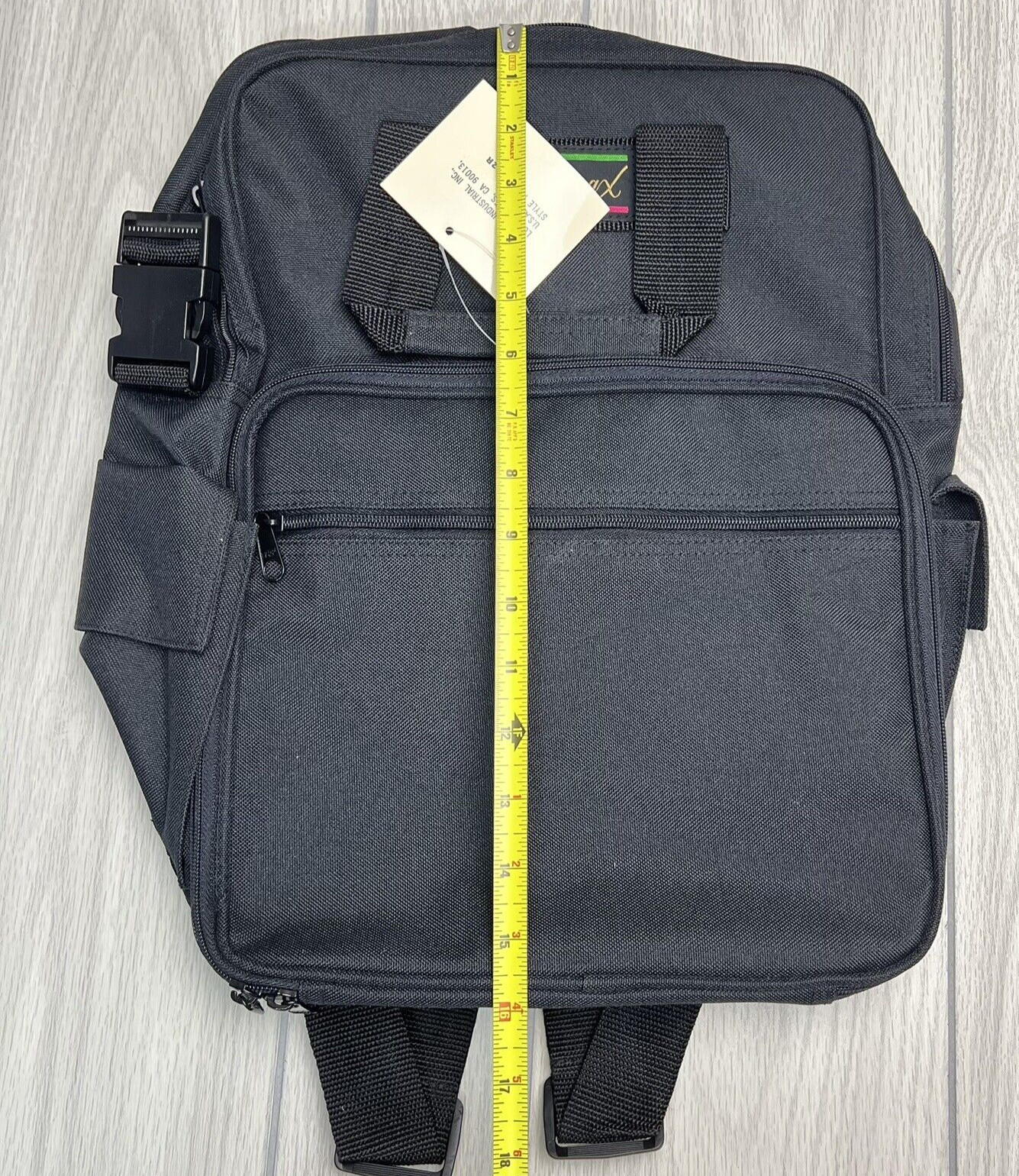 Bagmax Backpack Black School Work Weekend Shoulder Strap Included 4