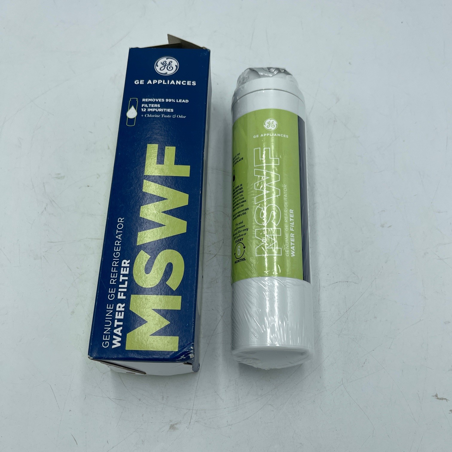 New Genuine GE Refrigerator MSWF Water Filter WR02X12345 WR02X12801 gallery