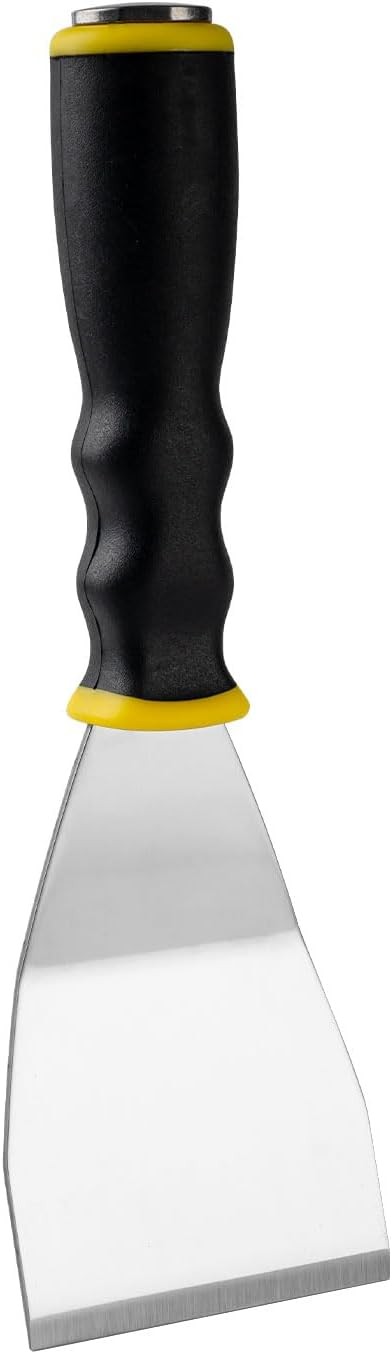 Mister Rui 3" Bent Scraper Heavy Duty Stainless Steel Paint Scraper with Hammer gallery