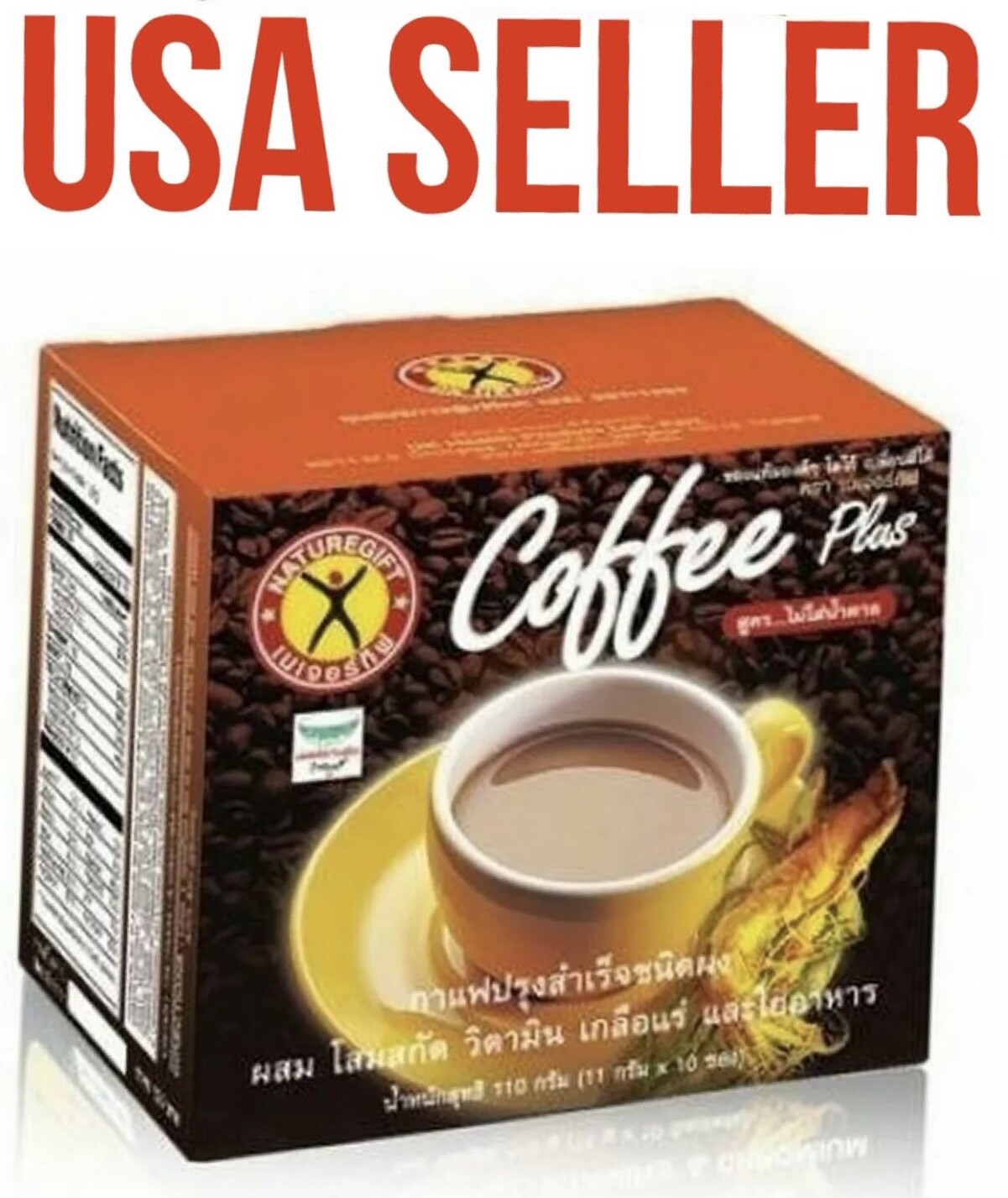 Nature Gift Weight Loss Slimming Diet Instant COFFEE PLUS from Thailand Ginseng gallery