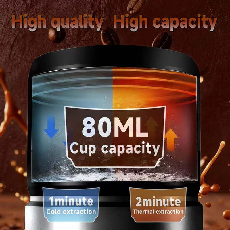 Portable Coffee Maker with 7500mAh Battery - Ideal for Travel & Camping gallery