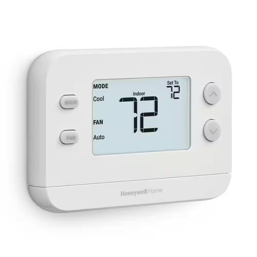 Honeywell Home X1N Non-Programmable Thermostat for Heating and Cooling Systems gallery