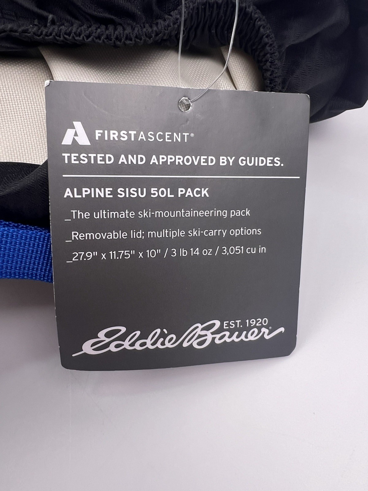 Eddie Bauer  First Ascent Alpine Sisu 50L Backpack NEW 3