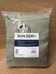 Sun Zero Panel Pair Curtain Sage Green Grommet 104 in. x 63 in. 2 Panels