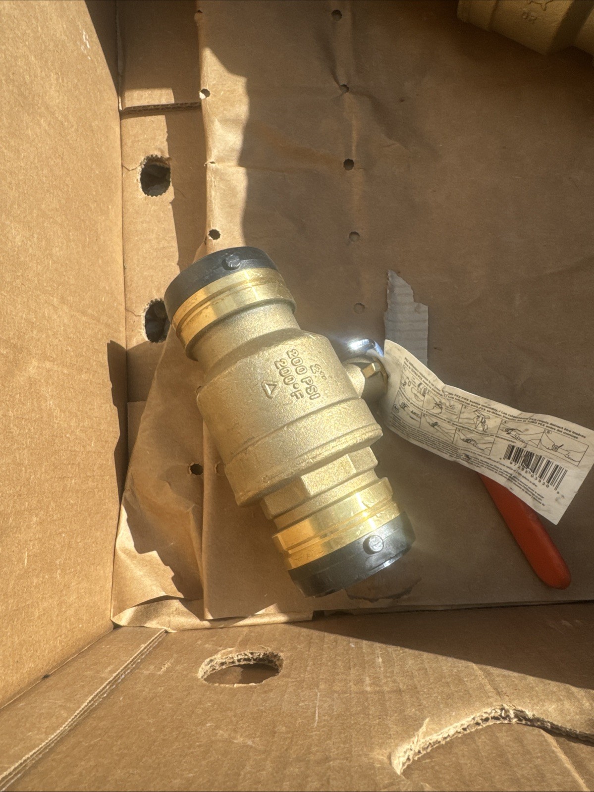 NEW UXLBV54 SharkBite 2" Ball Valve, Push to Connect PEX, CPVC or Copper gallery