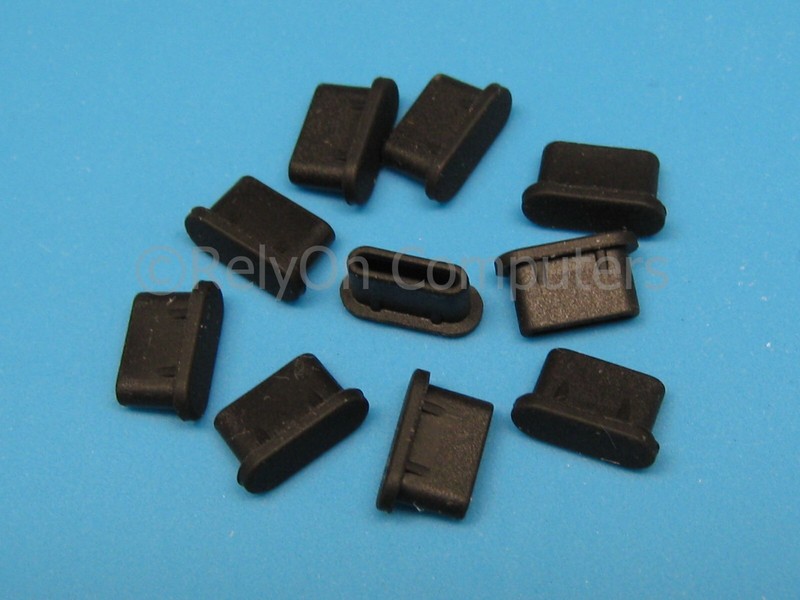 NEW 5-10 pcs Anti Dust Plug USB/Type-C/MicroUSB Silicone Cover for Charging Port gallery