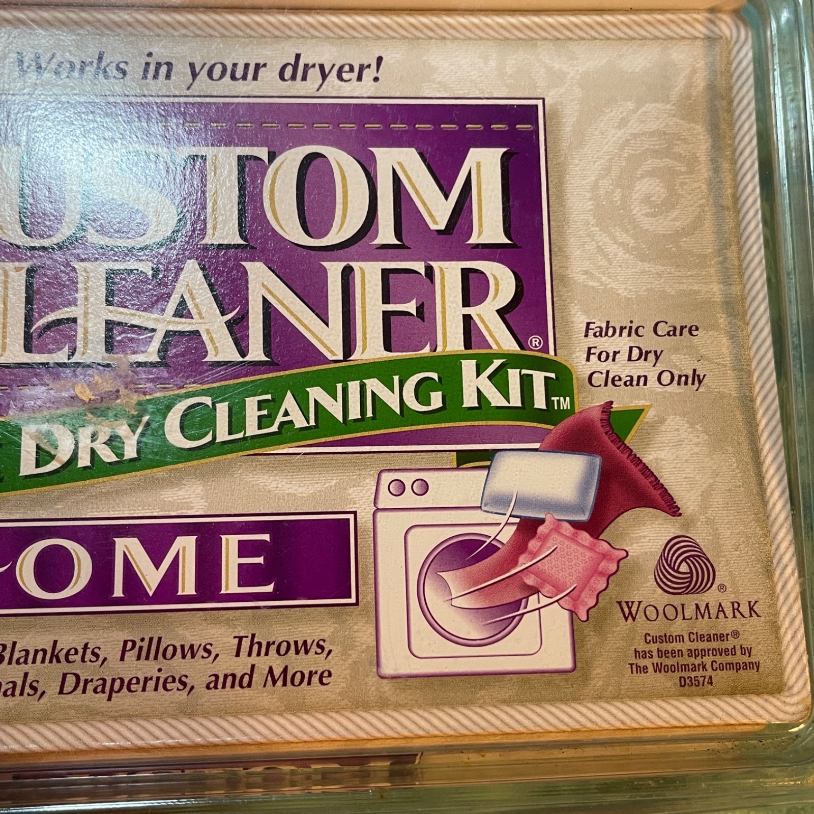 Vtg Custom Cleaner Home Dry Cleaning Kit 3 Refills Wool Silk Dryer 12 Garments gallery