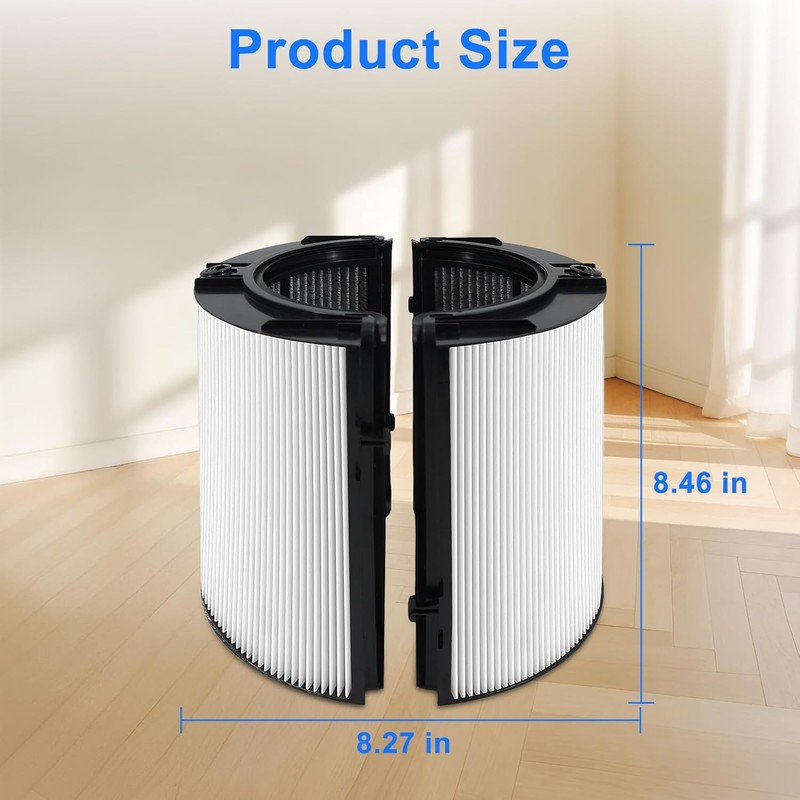 2 Pack HP1 HP2 Filter Replacement for Dyson HP1 HP2 HP10 TP07 TP10 TP09 TP06 TP0 gallery