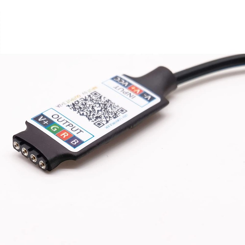 5V USB LED RGB Controller,Bluetooth Compatible APP Controller for 5V 5050 283... gallery