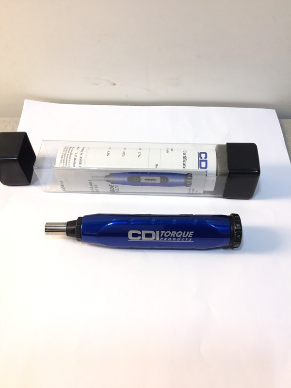 CDI TORQUE 151SM MICRO ADJUSTABLE SCREWDRIVER RANGE 3 - 15 INCH POUNDS 1/4-INCH gallery