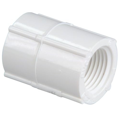 430-007 3/4 FIPT x FIPT Threaded Coupling PVC 40 3/4 in. x 3/4 in. gallery
