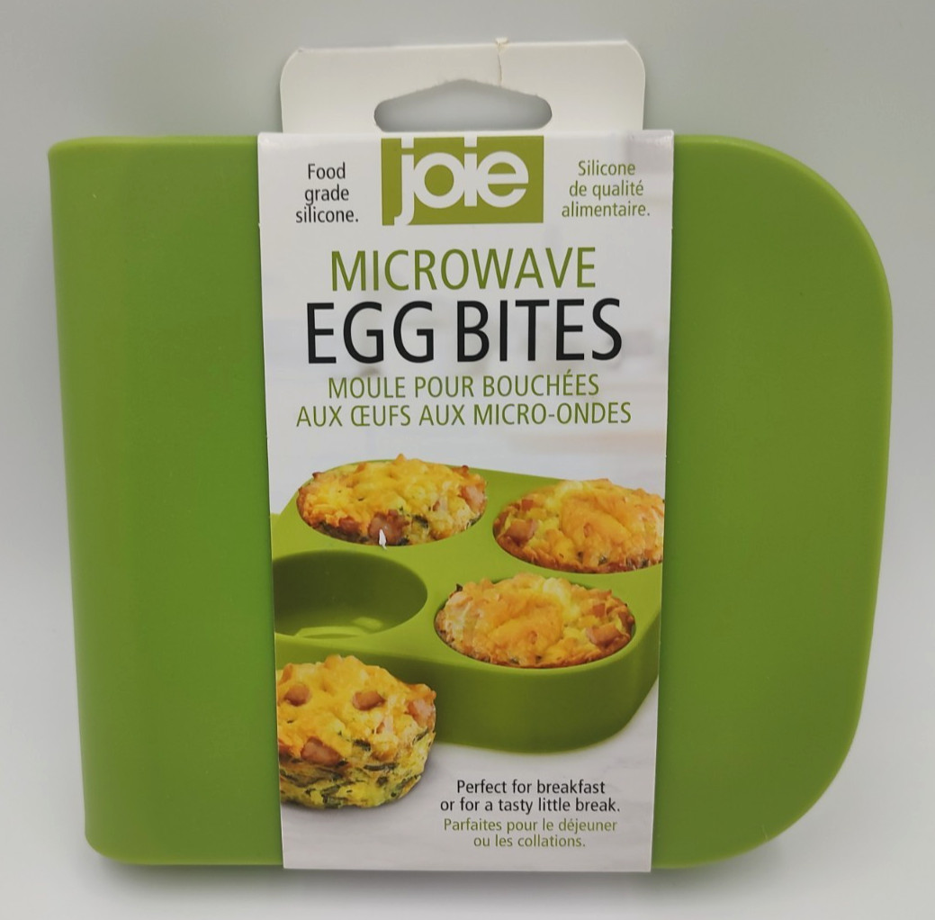 Joie Microwave Egg Bites Maker Food Grade Silicone 4 Bites in Minutes - NEW! gallery