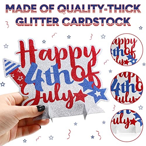 12 Pcs Independence Day Table Decor 4th of July Table Centerpieces American gallery