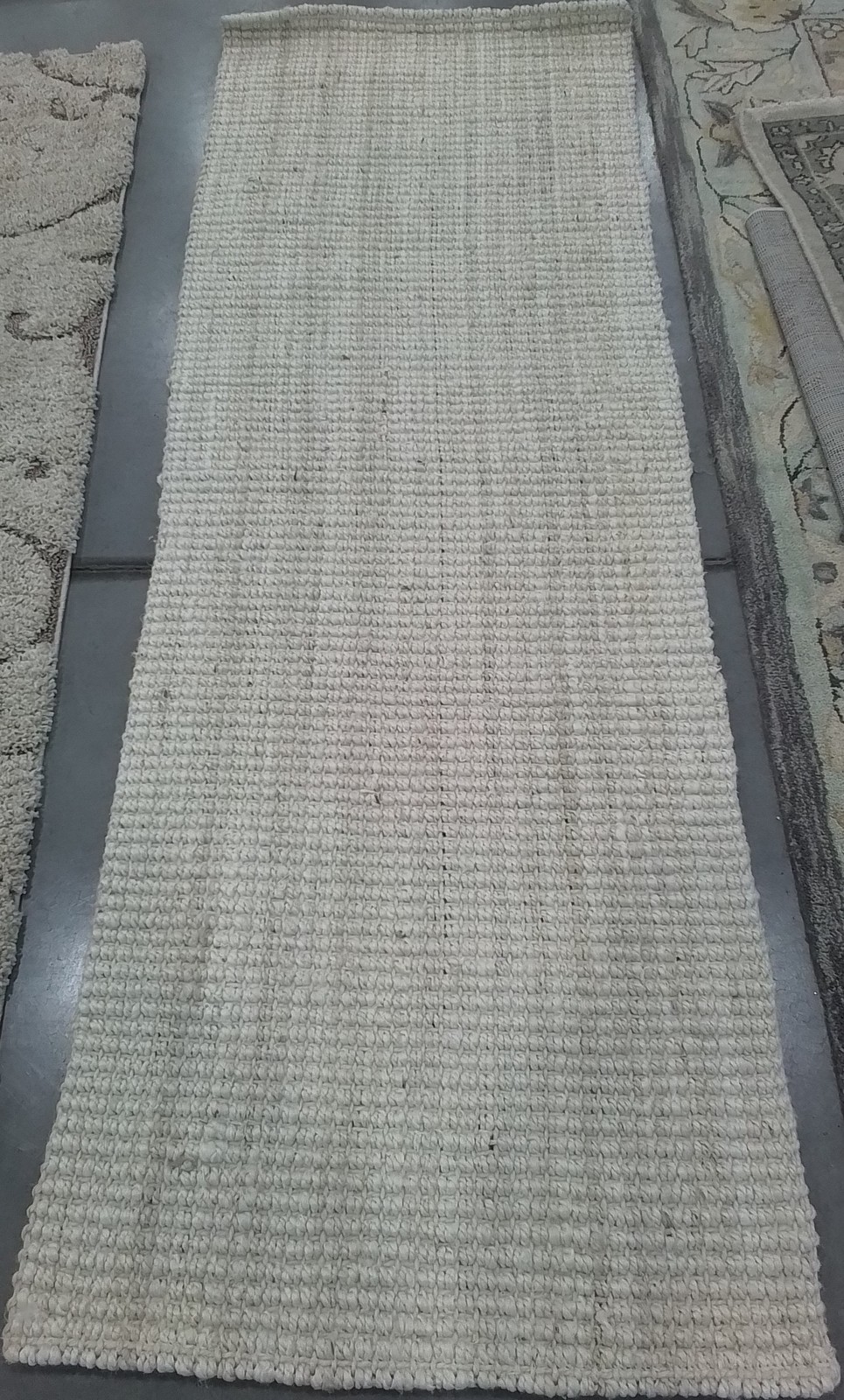 BLEACH / IVORY 2'-3" x 7'-0" Flaw in Rug, Reduced Price 1172790224 NF747B-27 gallery