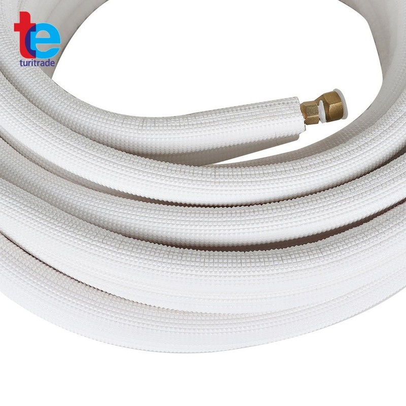 Professional 50ft Mini Split Installation Kit - 1/4" & 3/8" Copper Lineset gallery