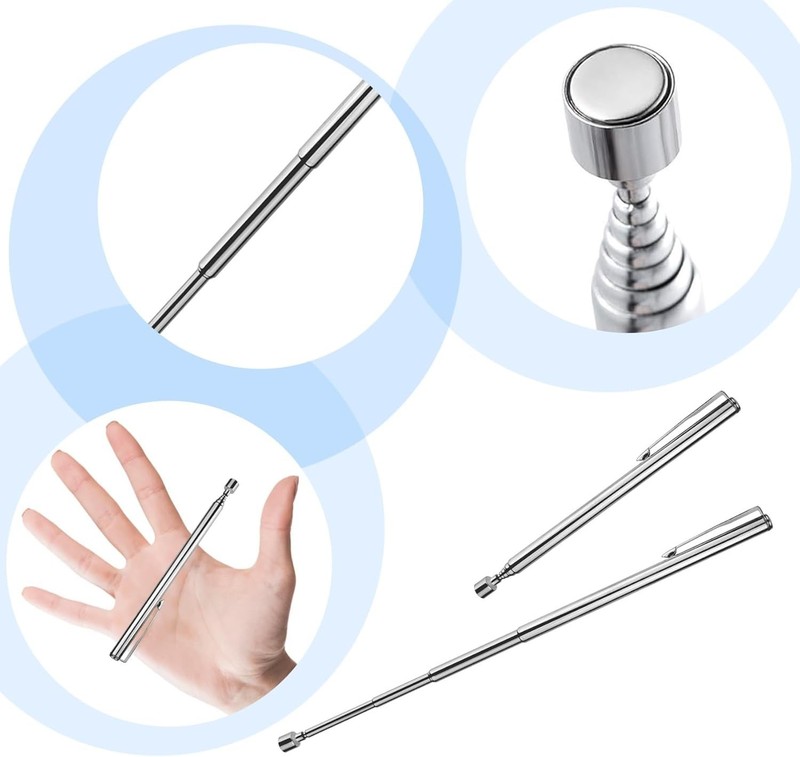 Compact Telescoping Magnetic Tool for Easy Retrieval - 4.92 to 25 Inches, 1 Tool gallery