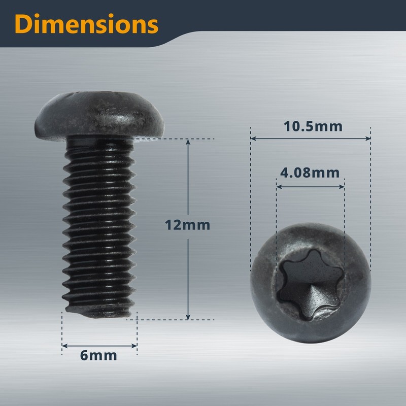 Planer Blade Screws T30 Torx Compatible with DeWalt, Ridgid, Delta, WEN (30 PK) gallery