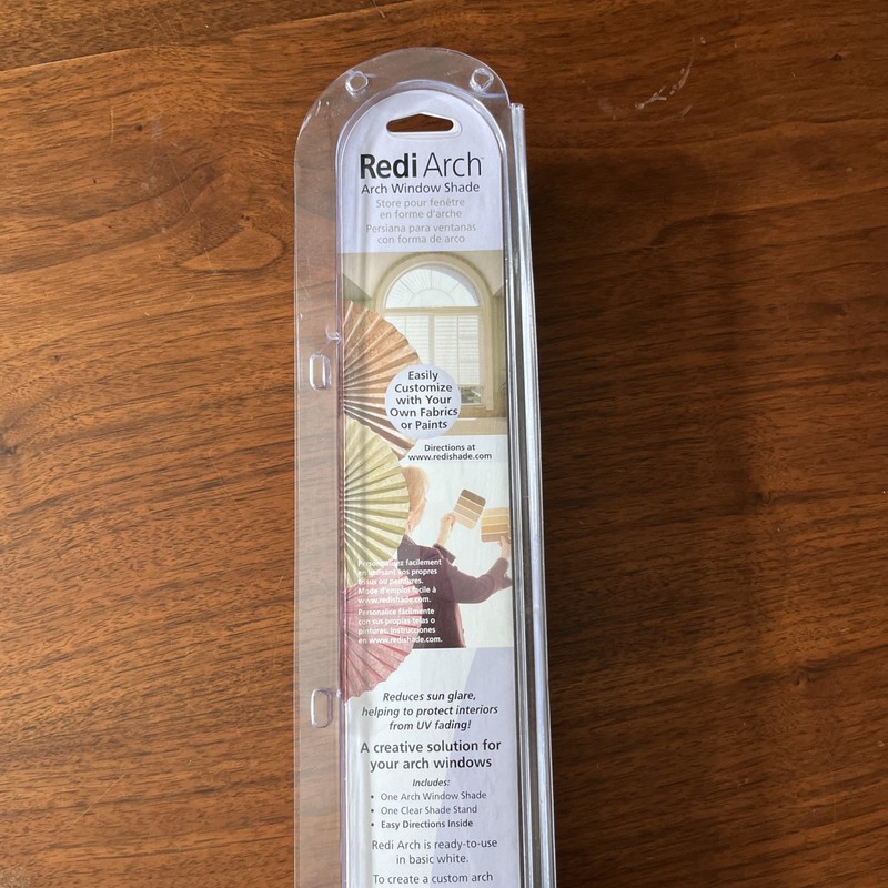 ARCH SHADE Pleated Blinds Window Half Round Light Blocking Fabric By REDI SHADE gallery