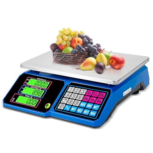 Large Digital Kitchen Scale 66lb/30kg, Commercial Food Scale 1g Accuracy with gallery