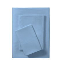 Mainstays Basic Value Microfiber Bed Sheet Set, Light Blue, Twin, 3 Piece.