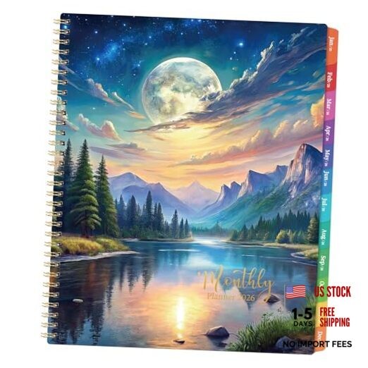 2026 Monthly Planner - Monthly Calendar 2026 from January 2026 to December gallery