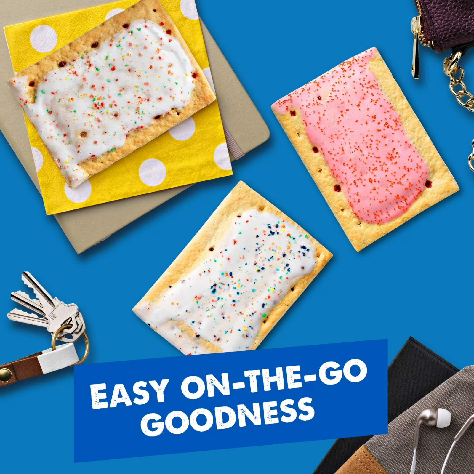 Pop-Tarts Variety Pack Toaster Pastries, Snacks Value Pack, 3.8 lb (36 Count) gallery