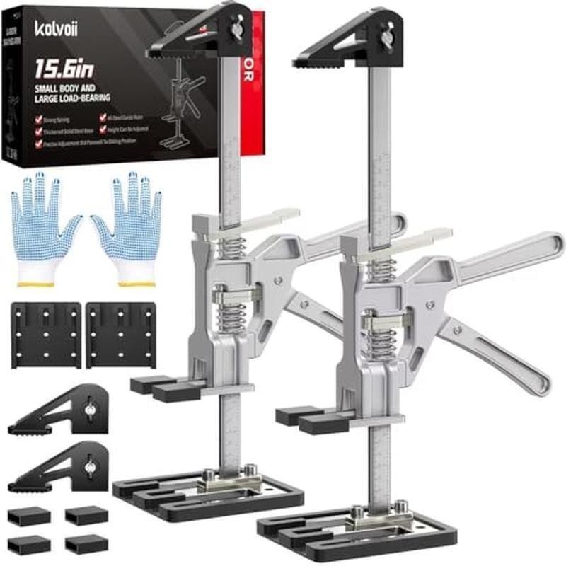 Labor Saving Arm Jack 2 Pack Stainless Steel 15.6" Height Adjustment Hand Jacks gallery
