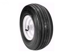 SOLID WHEEL ASSEMBLY 13X500X6 for Dixie Chopper 42″-72″ Decks – Silver