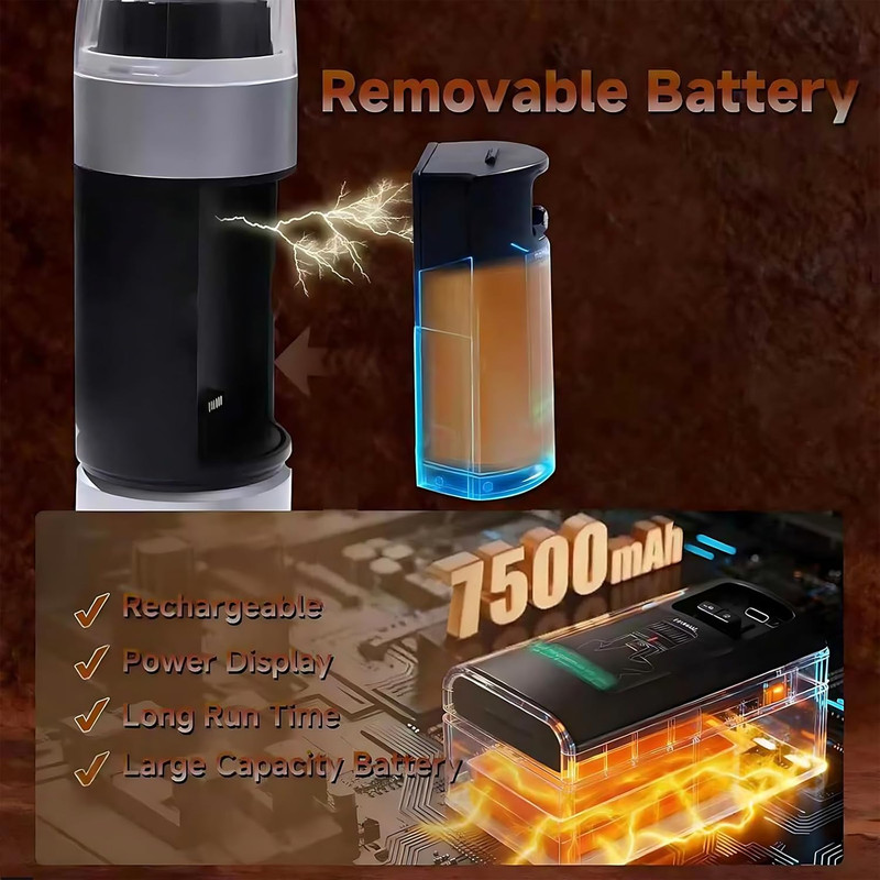 Portable Coffee Maker with 7500mAh Battery - Ideal for Travel & Camping gallery