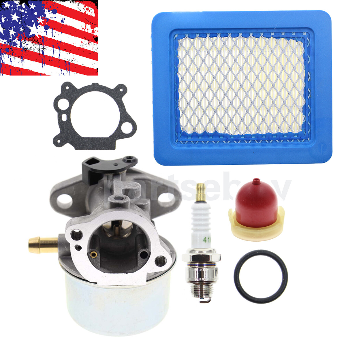 Carburetor For Briggs Stratton 6-6.75 HP Murray Craftsman Snapper 22" Push Mower gallery